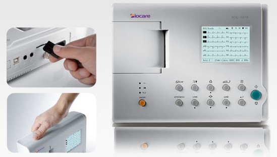 邦健ECG-300A 三道心电图机
